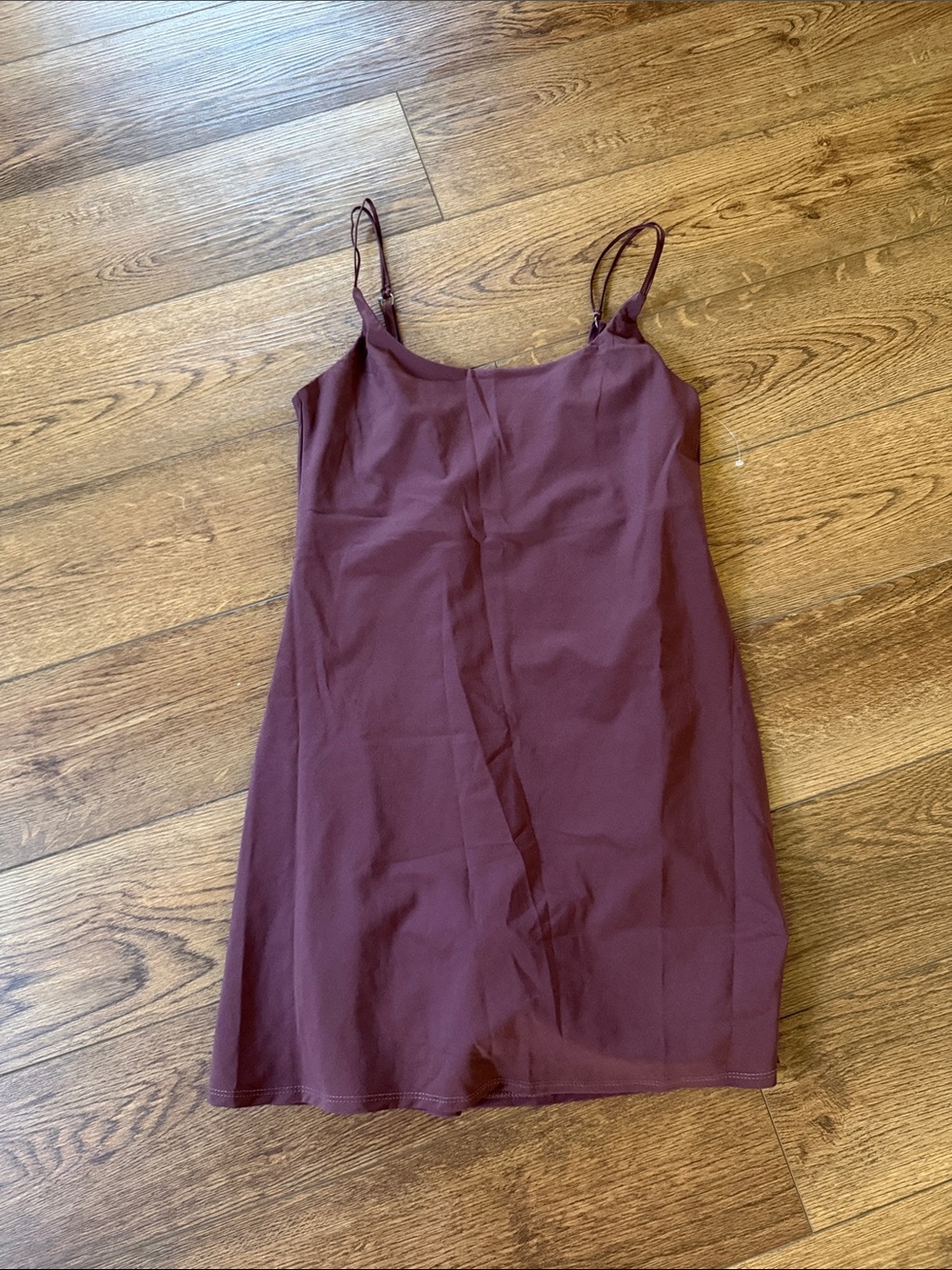 Abercrombie & Fitch Burgundy Slip Mini Dress